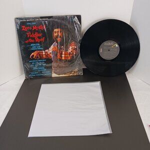 Fiddler on the Roof The Original Broadway Cast Recording Vinyl Record 33 rpm VG+